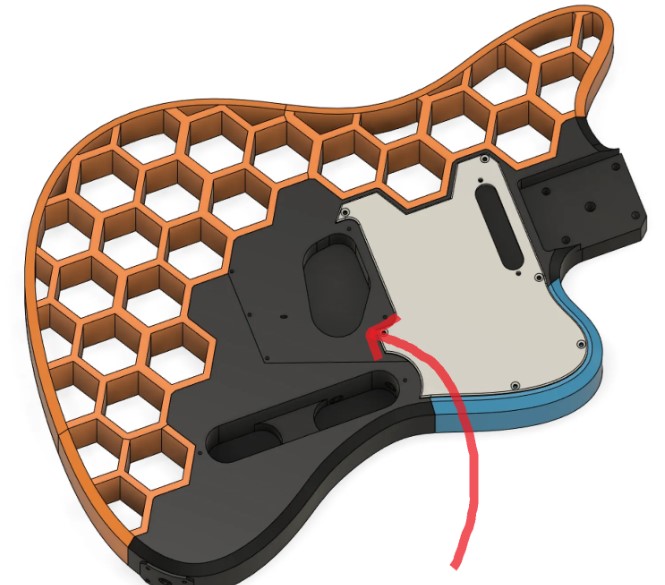 Core part from prusa render